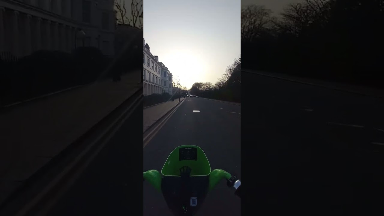 Cycling Around Regent Park when London Transport has issues #Cycling #TransportIssues #UK