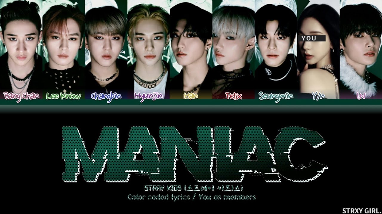 STRAY KIDS (스트레이 키즈 ) 'MANIAC' (9 members) [Color Coded HAN/ROM/ESP] || greta savino cover ☆