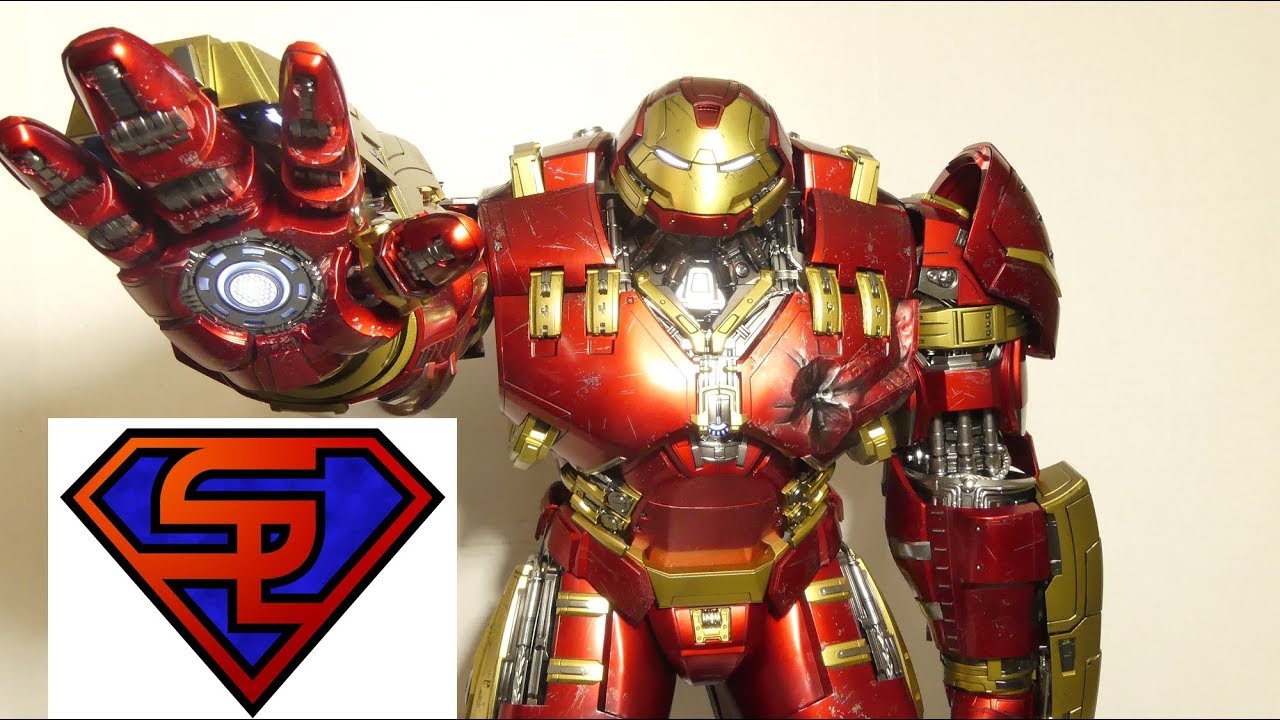 Avengers Age Of Ultron Hot Toys Hulkbuster Mark XLIV Movie Masterpiece 1/6 Scale Figure Review