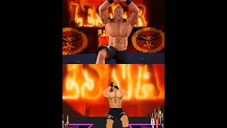 WWE 2K23 vs WR3D 🔥Brock Lesnar Entrance #wwe2k23 #wr3d2k23 #wr3d #shorts #brocklesnar