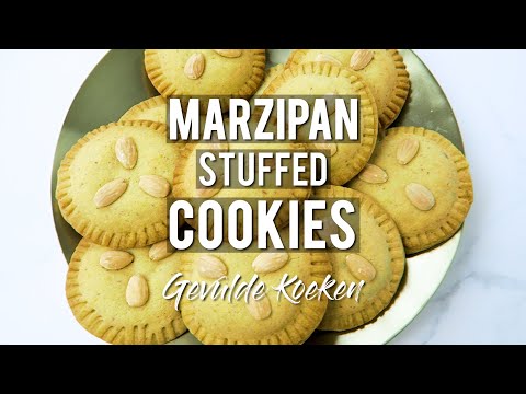 Marzipan Stuffed Cookies Groenteboertje 