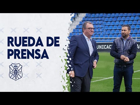 #CDTenerife | Rueda de prensa de Santiago Pozas y de Juan Carlos Cordero | CD Tenerife