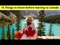 15 Things to know before moving to Canada (2022)