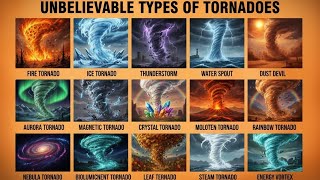 Unbelievable Types of Tornadoes | Rare & Powerful Natural Phenomena Explained 