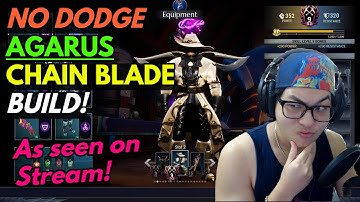 NO DODGE STYLE - Dauntless Agarus Chain Blade Build for End Game -  Patch 1.10.1.
