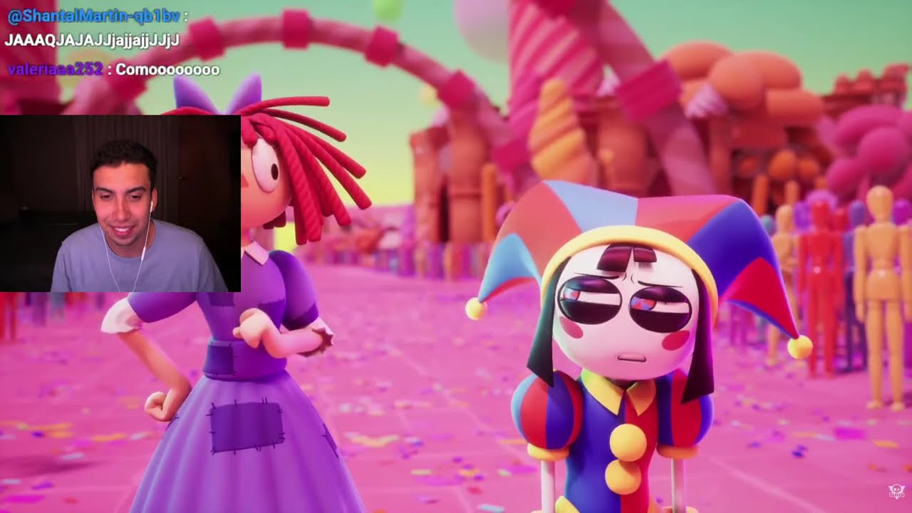 Reaccion a DIGITAL CIRCUS Capitulo #2 EN DIRECTO!🤡