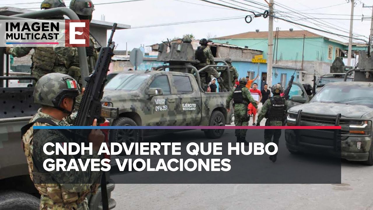Jóvenes atacados por militares en Nuevo Laredo recibieron 120 balazos