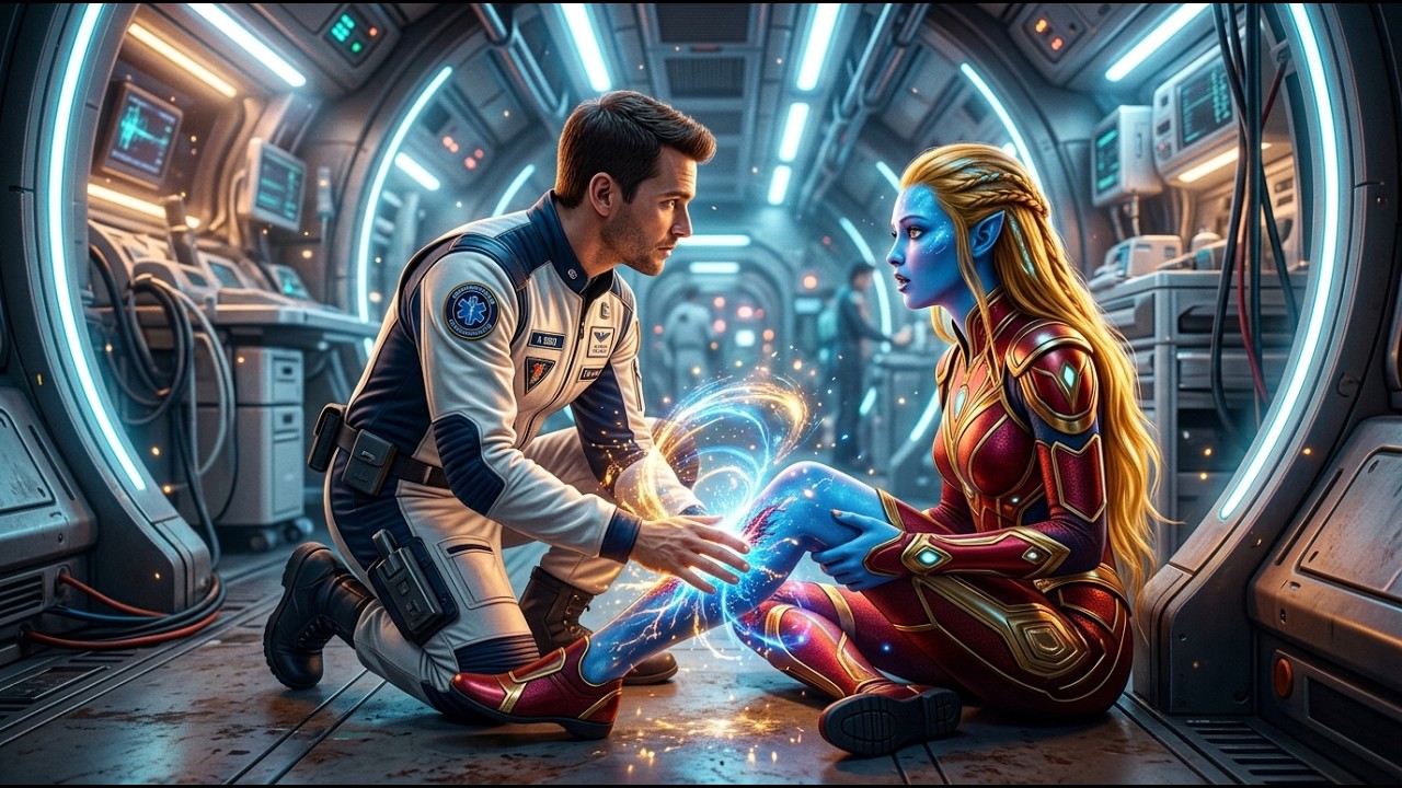 Он думал, что просто помогает инопланетной девушке снова ходить… Пока не последовала её шокирующа...