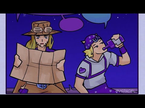 JoJo Comic Dub: "Johnny Doesn't Believe in the Moon" (Comic by: VSpaciel)