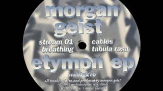 Morgan Geist - Tabula Rasa [Metamorphic Recordings]