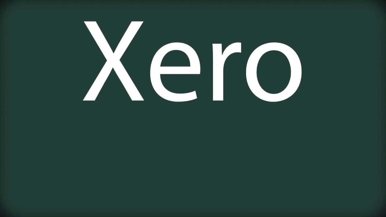 How To Pronounce Xero