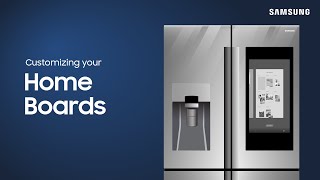Customize your Family Hub home boards | Samsung US screenshot 5