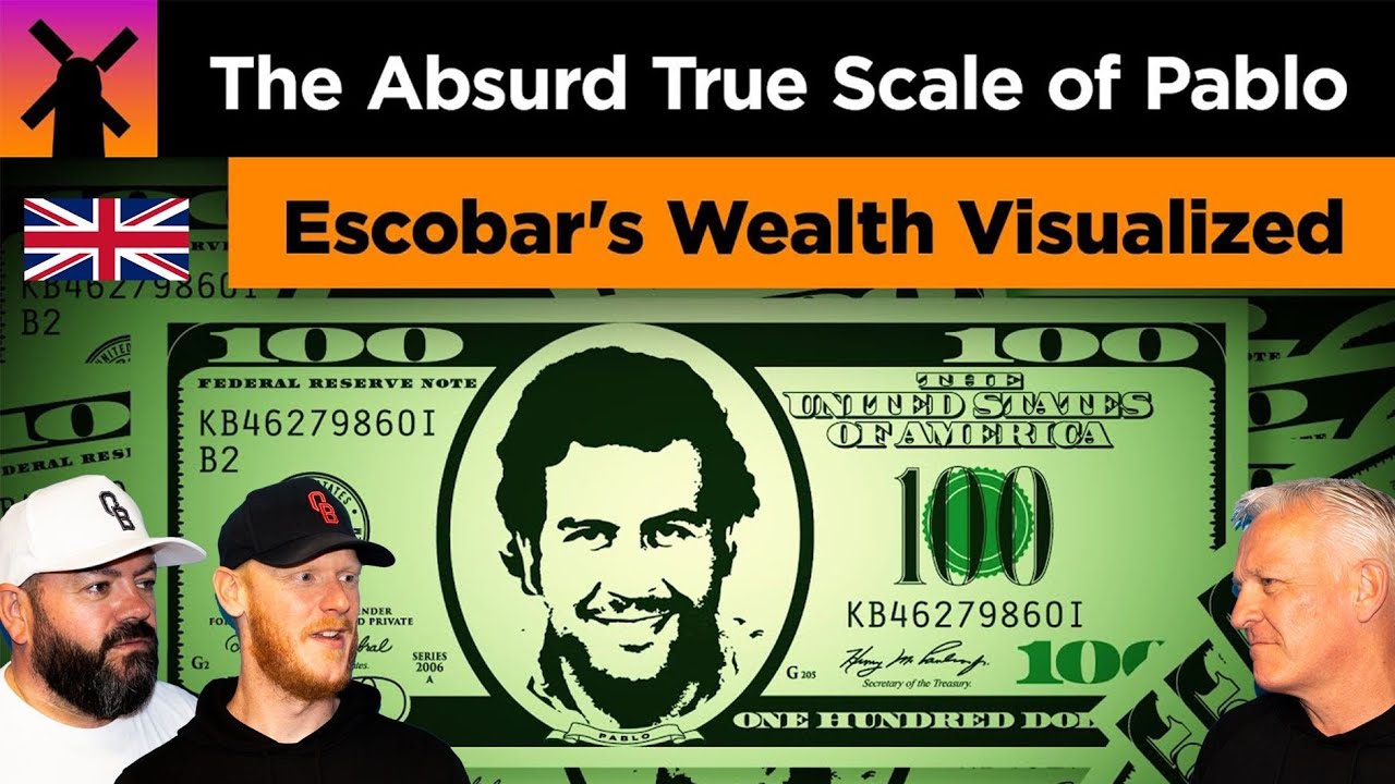 The Absurd True Scale of Pablo Escobar's Wealth Visualized REACTION!! | OFFICE BLOKES REACT!!