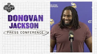 Donovan Jackson on Being Drafted By Vikings, Draft Process, His Versatility, Team Player Mentality