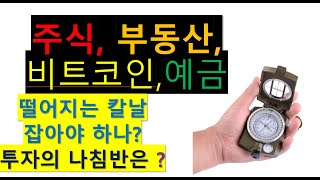 주식, 부동산, 비트코인,예금 떨어지는 칼날잡아야 하나?투자의 나침반은 ?