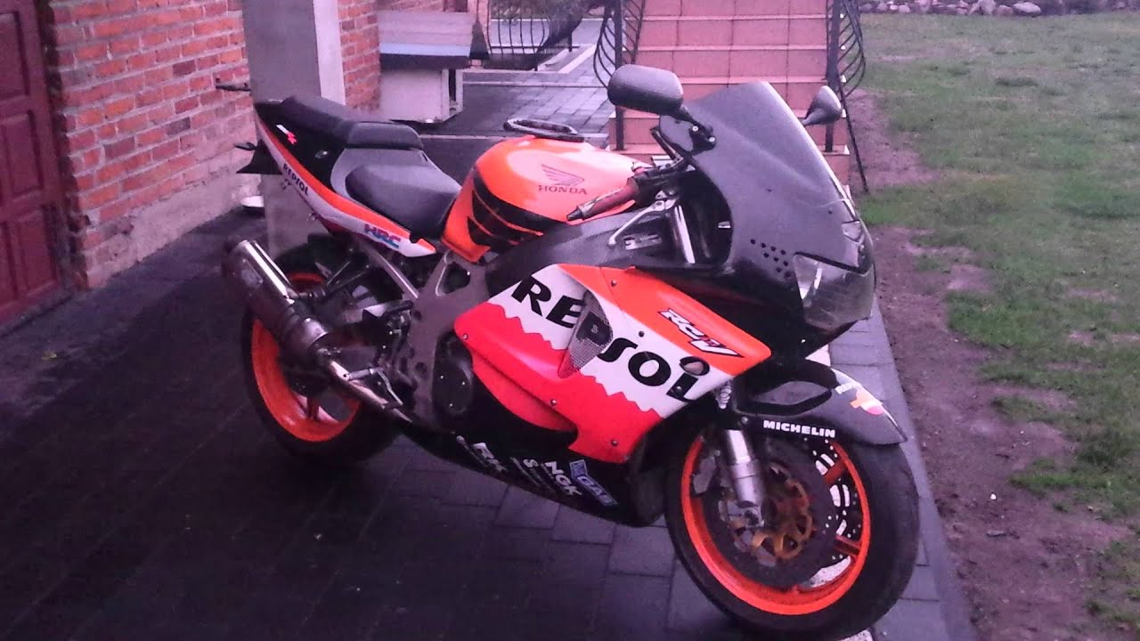 Honda CBR 900 rr Repsol YouTube