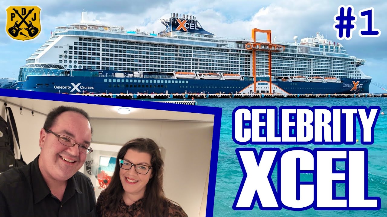 Celebrity Xcel Pt.1 - Embarkation, Bazaar Lunch, Cabin Tour, Port Everglades Sailaway, Mosaic Dinner