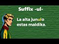 Esperanto: Suffix -ul-