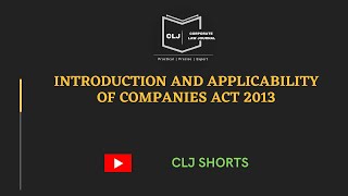 Introduction and applicability of Companies Act 2013 screenshot 2