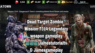 Dead Target Zombie - Zombie River [Delta Legendary weapon gameplay 🎬🎬🎬|Jamesgameplay screenshot 4