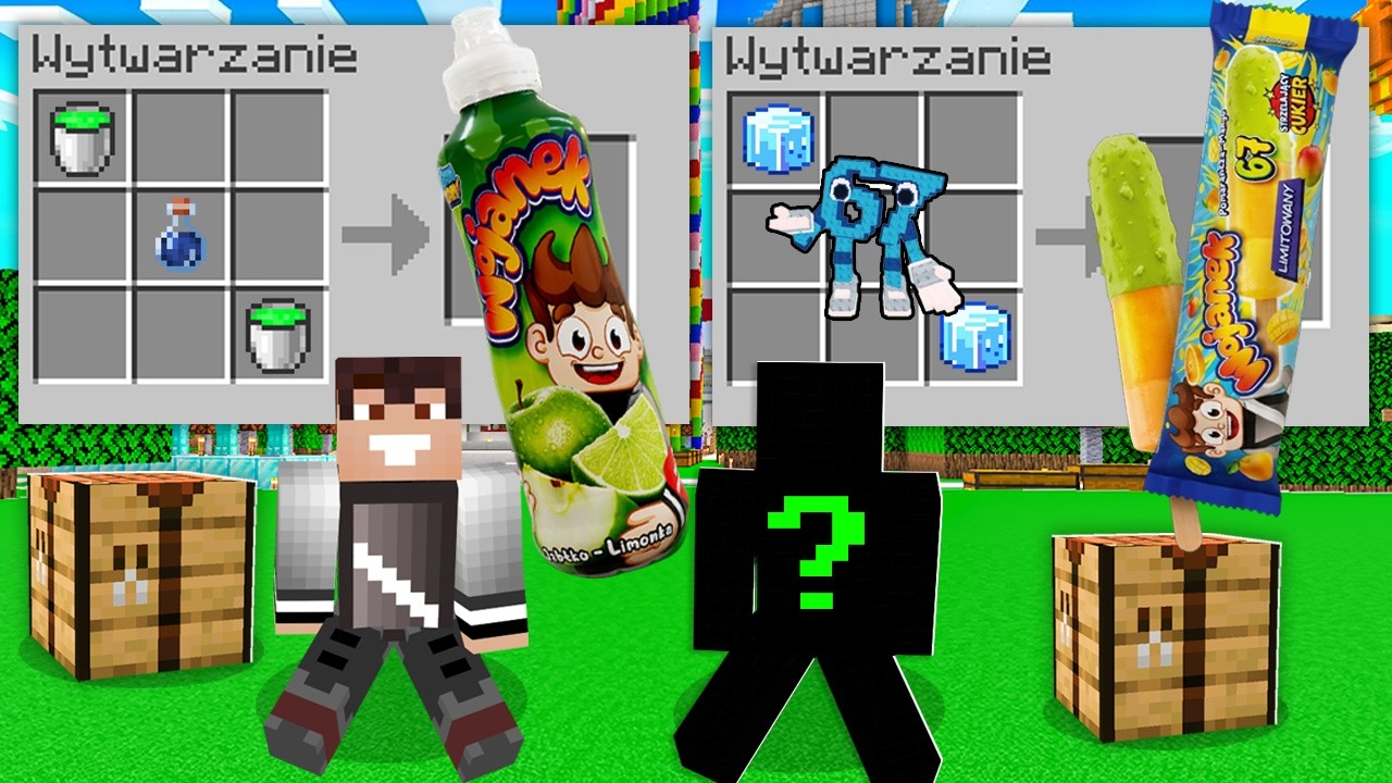 ROBIMY NOWEGO ZIELONEGO WOJANKA 🧃 i LODY WOJANEK 67 🍦 w Minecraft!