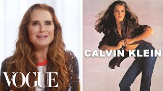Brooke Shields Tells the Story Behind Her 80's Calvin Klein Jeans Campaign  | Vogue - YouTube