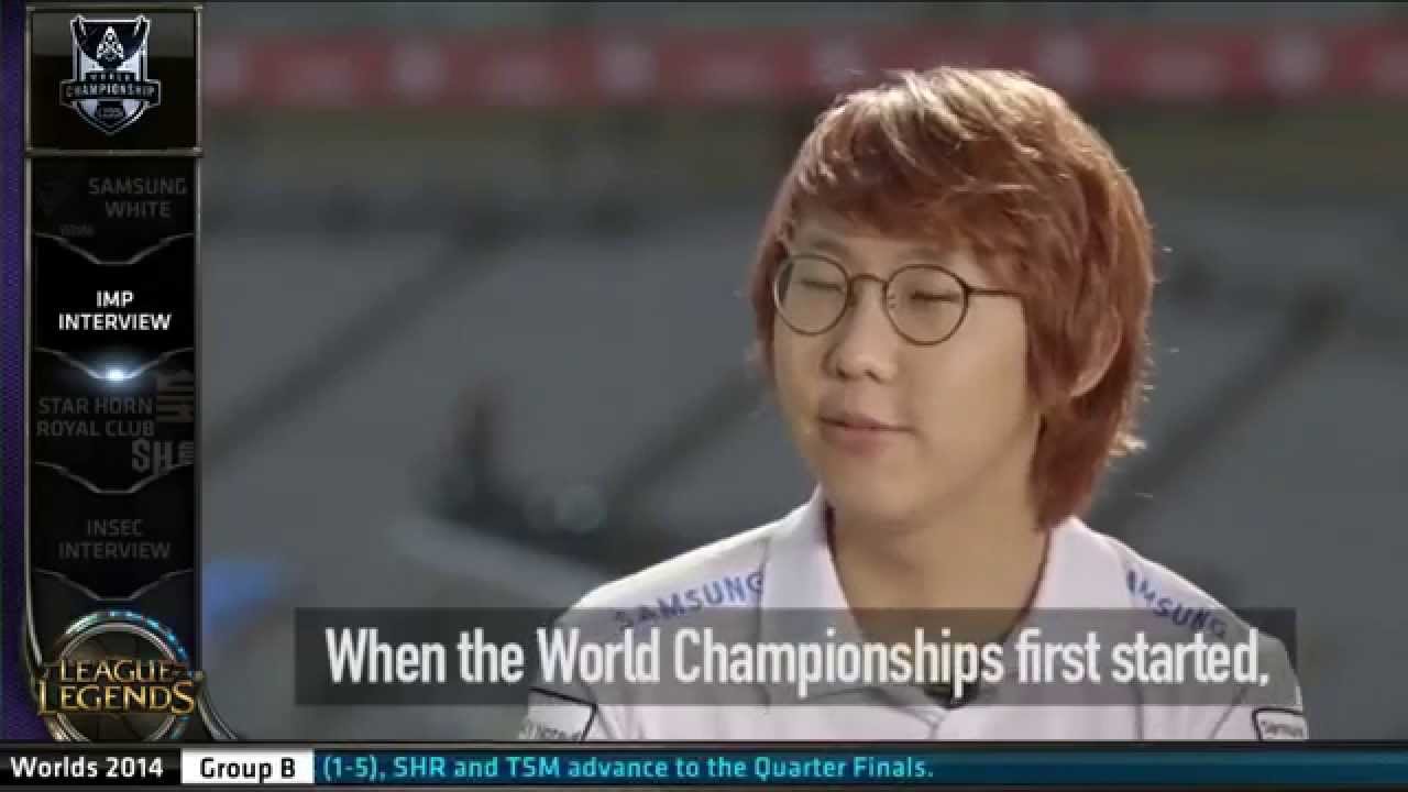 Interview with Imp before Samsung White vs Royal Club Grand Finals | S4 World Championship