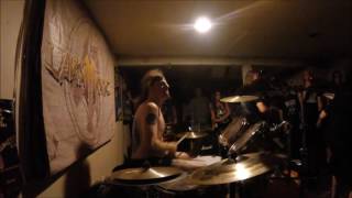 Celebrity ThorHammer - "Hellbent for Leather" cover Drum Cam Profile