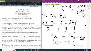 Educational Codeforces Round 153 | B. Fancy Coins | Solving + code
