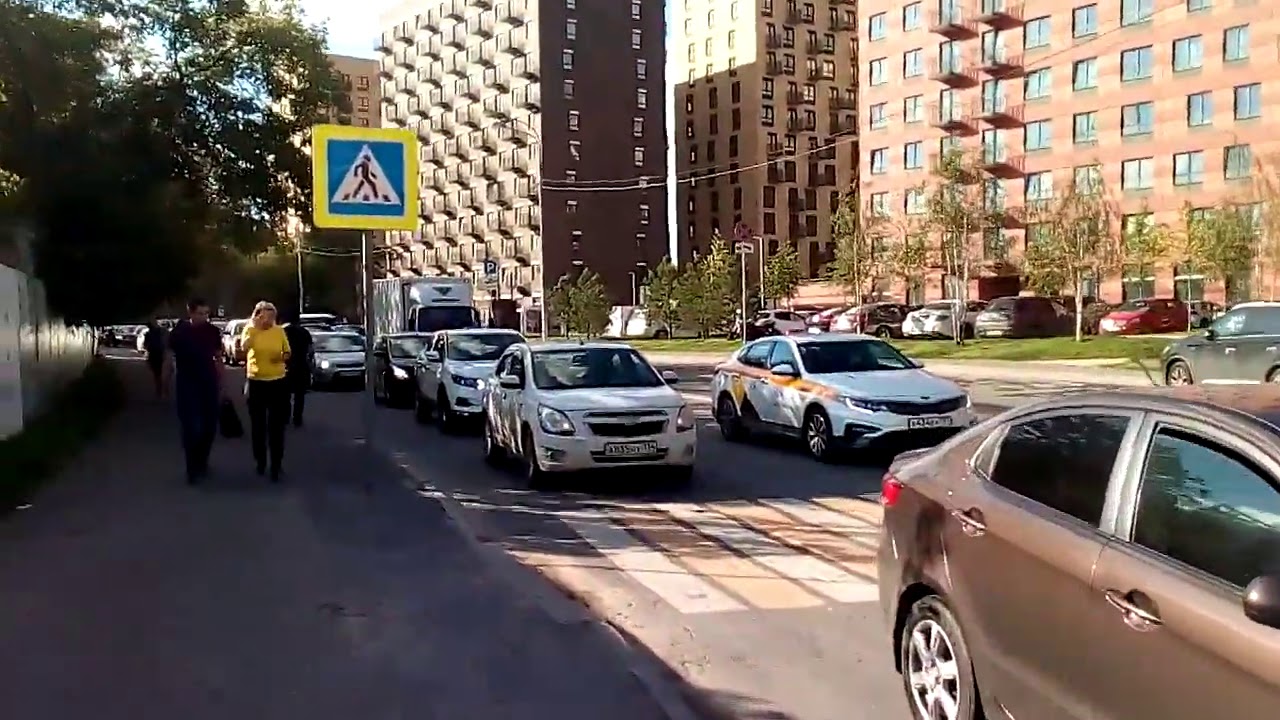 Москва 2764 проезд Завода Серп и Молот, ЖК Лефортово Парк лето день ...