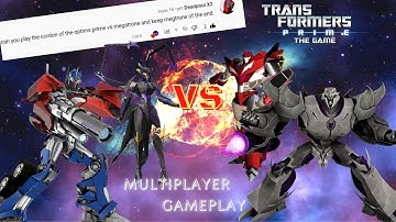 Transformers Prime The Game Wii U Multiplayer (Brawl Tournament) Part 203