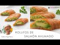 Rollitos de SALMÓN ahumado y aguacate 🥑​ ¡Aperitivo fácil y delicioso de Arguiñano!⛱️​Cocina Abierta