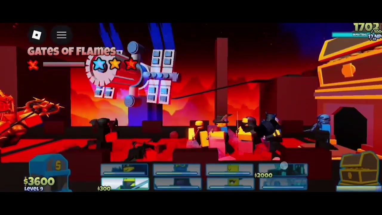 Beating 3 star tumore Gates of Flames