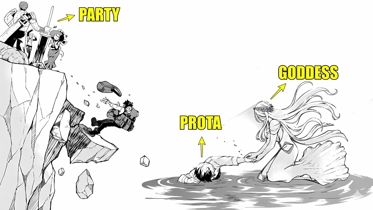 Called useless and thrown into the abyss he returned MONSTROUSLY OP alongside a GODDESS