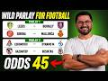 Strong FOOTBALL acca. Sports betting predictions
