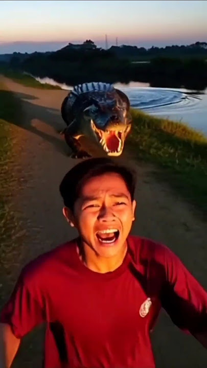 Download lagu buaya kejar buaya endinya wkwkw #shorts#shortsvideo #funny #comedy #trending