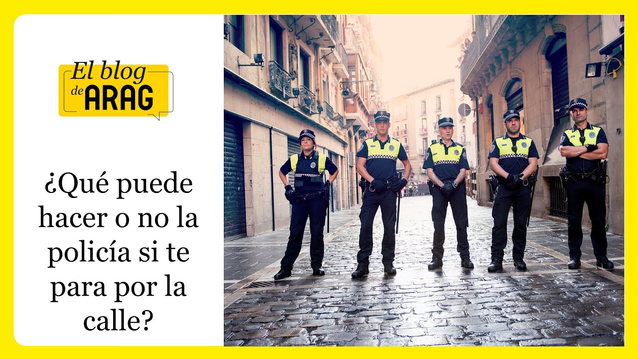 ¿Qué puede hacer o no la policía si te para por la calle? - YouTube