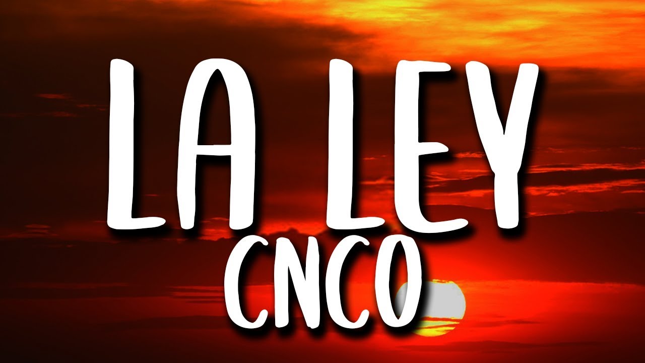 CNCO - La Ley (Letra/Lyrics) lyrics lover taylor swift