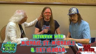 Celebrity Interview with Michael St. Michaels & Sky Elobar from 