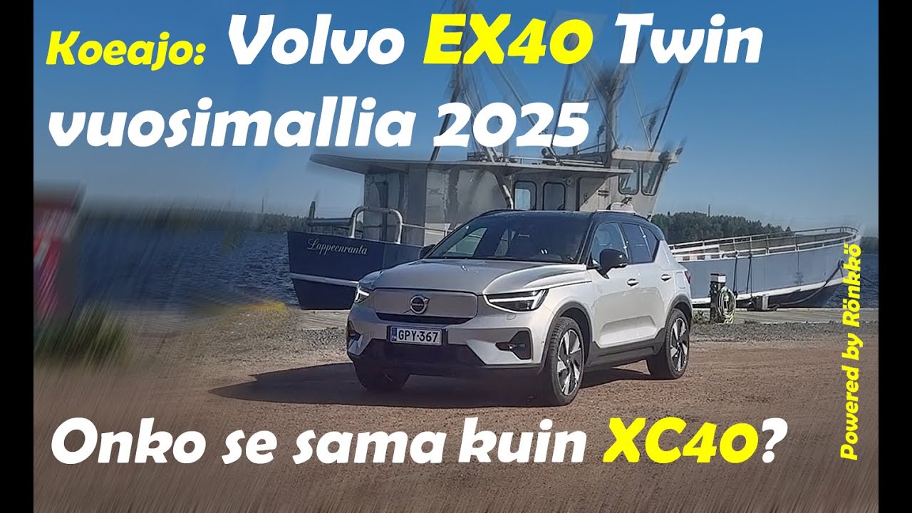 Volvo EX40 koeajossa: ainakin nimi muuttui