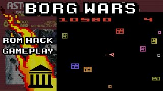 Borg Wars • Gameplay (Asteroids 2600 ROM Hack)