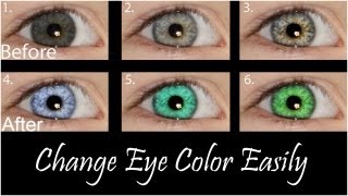 Change Your Eye Color Using Photoshop - Tutorial screenshot 2