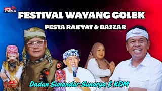 LIVE.. PAGELARAN WAYANG GOLEK,, DADAN SUNANDAR SUNARYA || BARENG KANG DEDI MULYADI