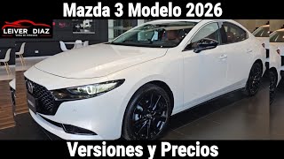 Mazda 3 2026 Versions and Prices
