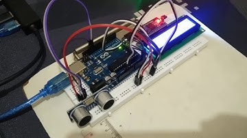 Sistem Pengukur Jarak dengan Sensor Ultrasonik HC-SR04 dan LCD I2C 16x2 - Overview