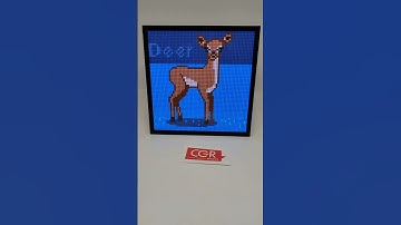 Where Art Meets Tech: Creating Pixel Art on the Divoom Pixoo-64 #shortvideo