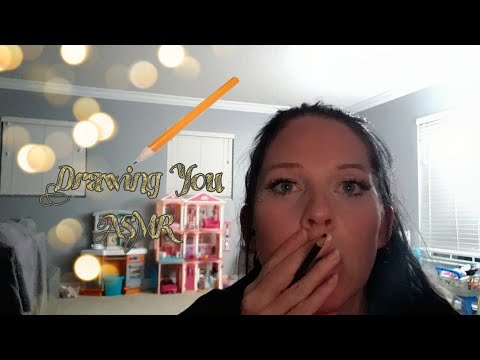 ASMR | Drawing You (RP)~ Measuring and Writing Sounds, Inaudible Whispers, and more!