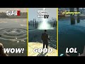 Water Physics In 9 Different Games