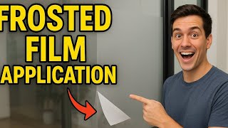 Watch This Glass Turn Private Instantly | Frosted Film Application #intags #viralvideos #new #news  screenshot 2