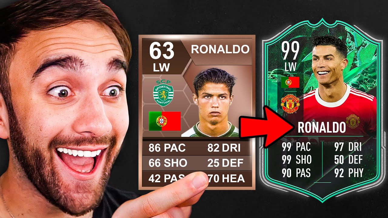 ⁣I Got Ronaldo in Every FIFA